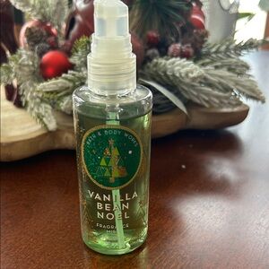Bath & Body Works Green Vanilla Bean Noel Mist